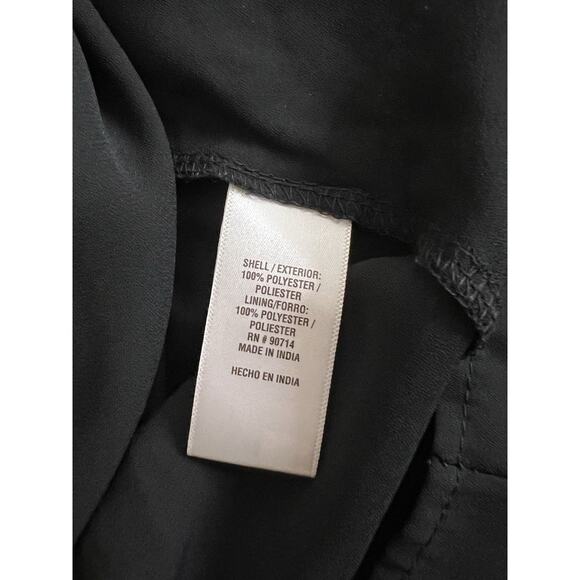 MSK dress Womens Large Floral V Neck Flutter Sleeves - Picture 6 of 6